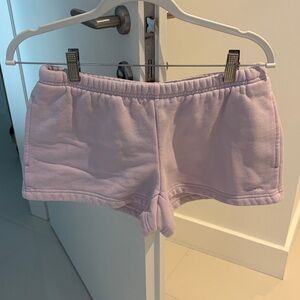 Aritzia Sweatfleece Cozy Fleece Boyfriend Fit Shorts
